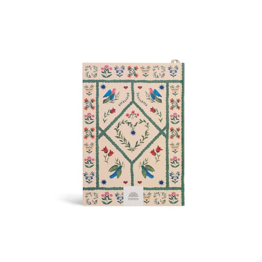Papier 6" x 8.5" Quilted Daydream Hardcover Guided Wellness Journal